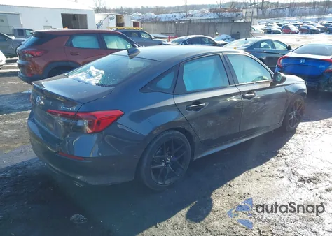 2024 Honda Civic Sport из США, поврежденный, VIN 2HGFE2F55RH570421